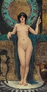 John William Godward Study of Campaspe china oil painting reproduction